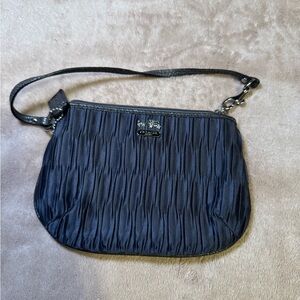 Coach Dark Grey Clutch Bag